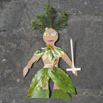 Verts lutins marche floral