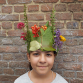 Couronne fleurie